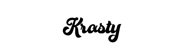 Krasty  les polices de caractères gratuit tlcharger