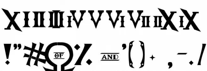 Kratos TrueType - GOD $ WAR फ़ॉन्ट अन्य घर का काम