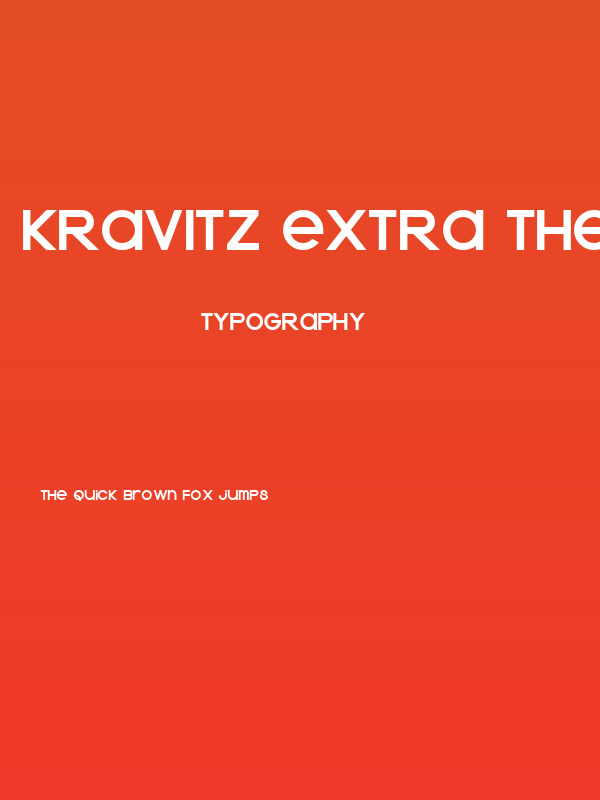 Kravitz Extra Thermal Poster