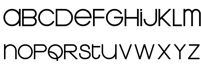 Kravitz Thermal Font LOWERCASE