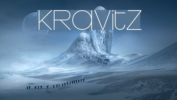 Kravitz Font examples