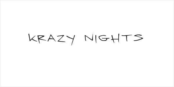 Krazy Nights Logo