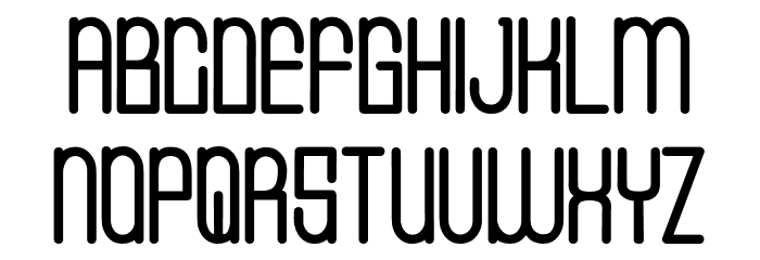 KrazyHazy Font LOWERCASE