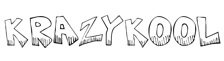 KrazyKool  Fuentes Gratis Descargar