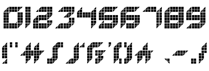 Kreased [Remix] Regular Polices AUTRES CHARS