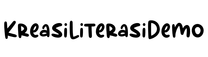 Kreasi Literasi Demo  नि: शुल्क फ़ॉन्ट्स डाउनलोड