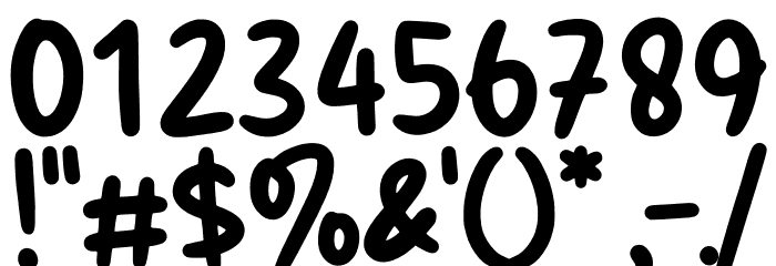 Kreasi Literasi Demo Font OTHER CHARS