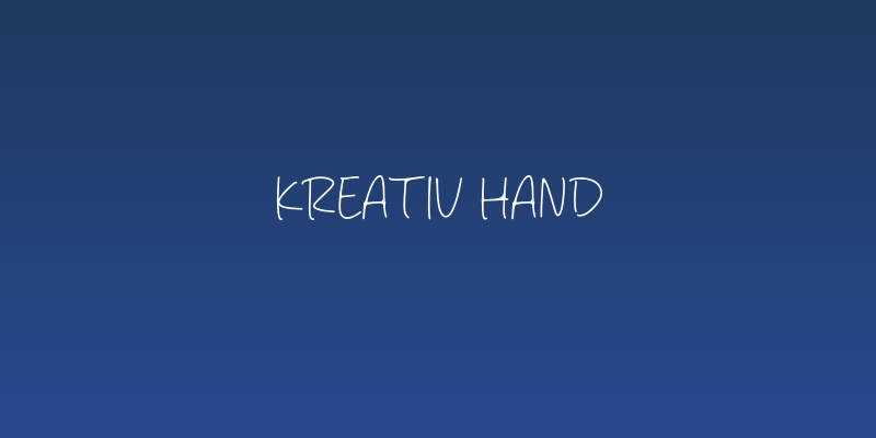 Kreativ Hand Social Header