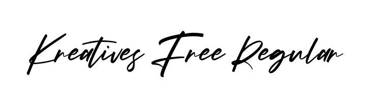 Kreatives Free Regular  免费字体下载