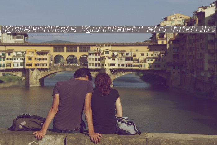 Kreature Kombat 3D Italic Example 3