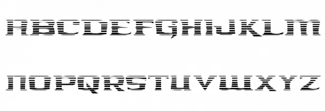 Kreature Kombat Gradient फ़ॉन्ट लोअरकेस