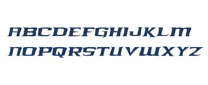 Kreature Kombat Italic Lowercase