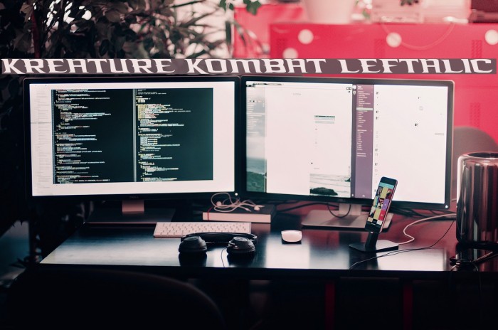 Kreature Kombat Leftalic Font examples