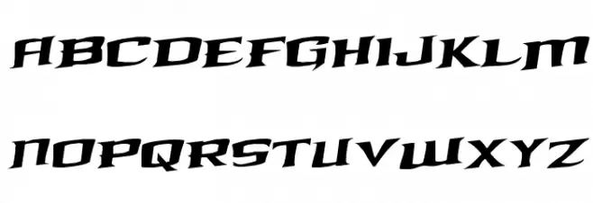 Kreature Kombat Rotalic Caratteri MAIUSCOLE