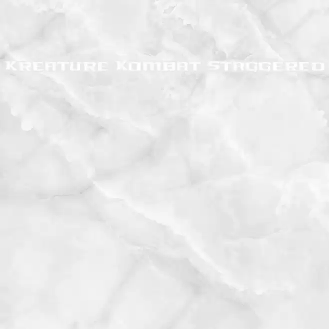 Kreature Kombat Staggered Font examples