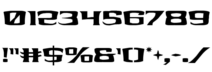 Kreature Kombat Font OTHER CHARS