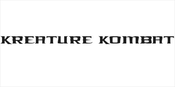Kreature Kombat Logo