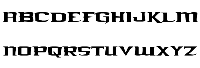 Kreature Kombat Font LOWERCASE