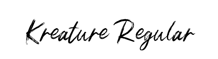 Kreature Regular  Frei Schriftart Herunterladen