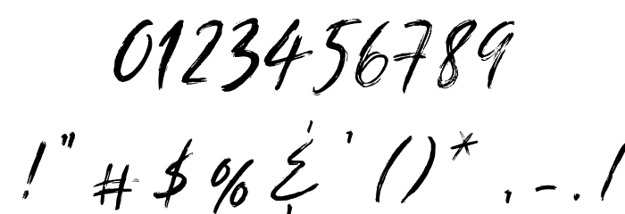 Kreature Regular Font OTHER CHARS