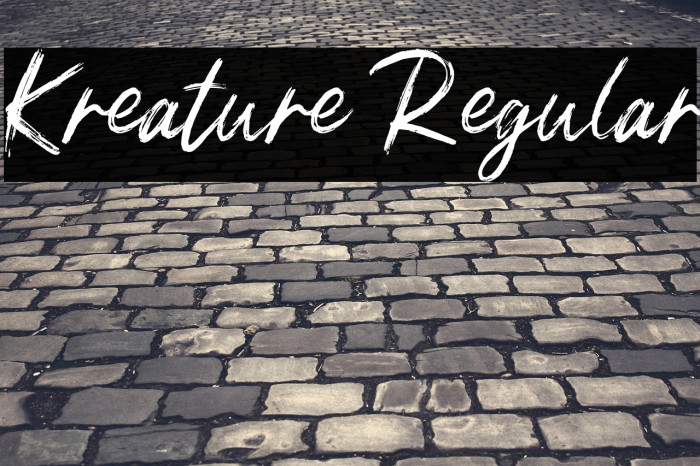 Kreature Regular Example 2