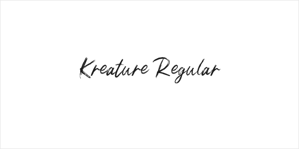 Kreature Regular Logo