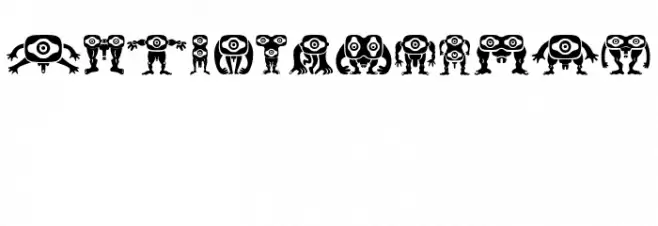 Kreaturen Regular Caratteri ALTRI CARATTERI