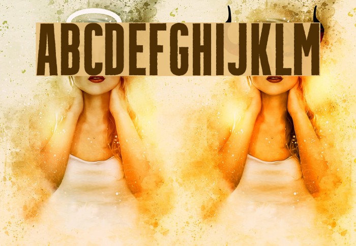 Krechanstaud Gothic Rough Font examples