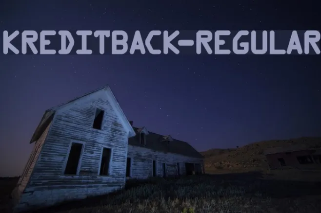 KreditBack-Regular Example 1