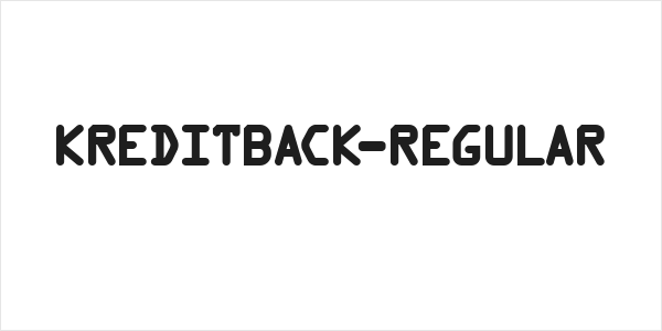 KreditBack-Regular Logo