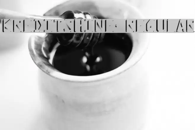 KreditShine-Regular Font examples