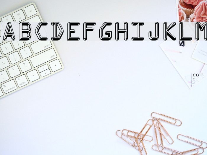 Kredit Font examples