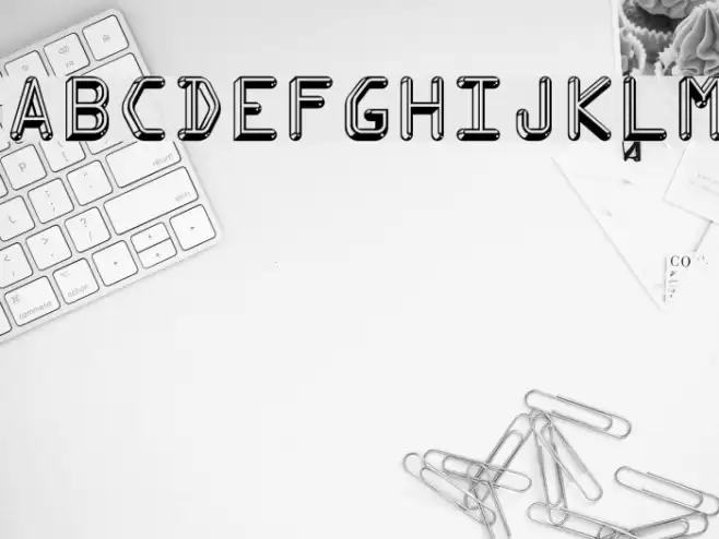 Kredit Font examples