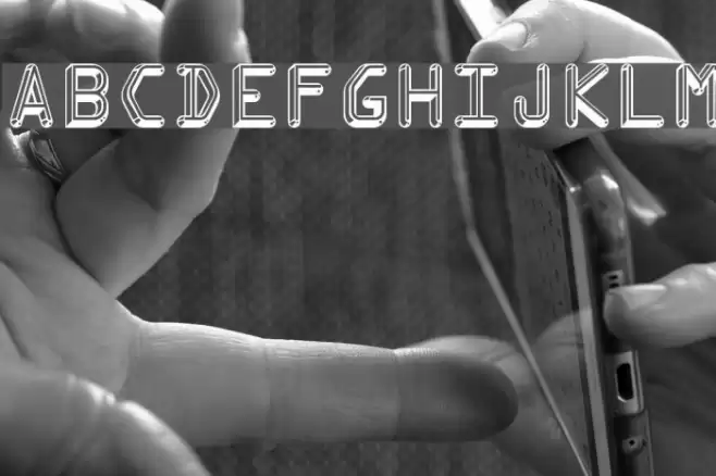 Kredit Font examples