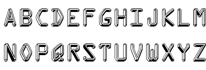 Kredit Font LOWERCASE