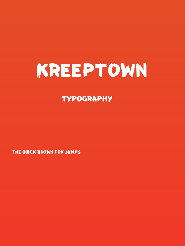 KreepTown Poster