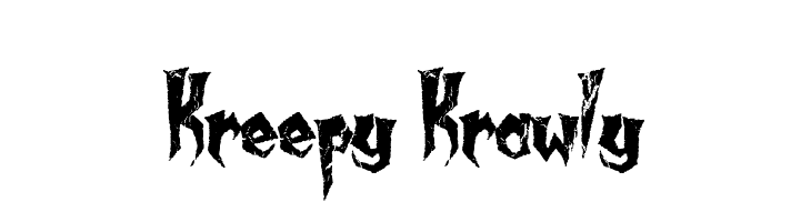 Kreepy Krawly Font