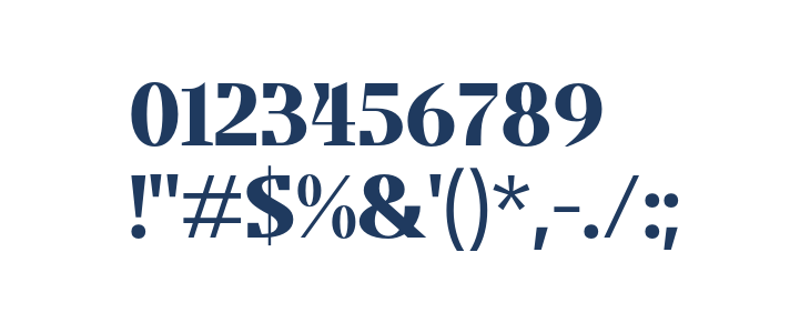 Kreftin-Regular Other Characters