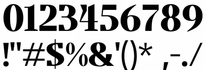 Kreftin-Regular Font OTHER CHARS