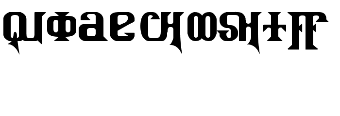 Kremlin Advisor Display Kaps Bold Font OTHER CHARS