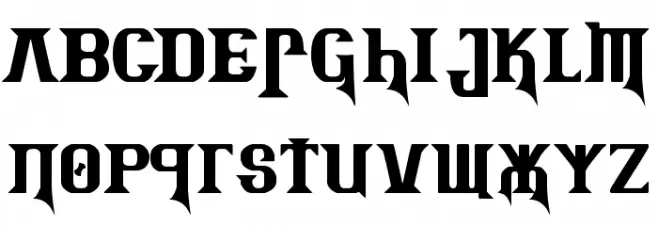 Kremlin Advisor Display Kaps Bold フォント 小文字