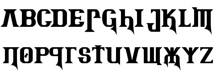 Kremlin Advisor Display Kaps Bold Font LOWERCASE