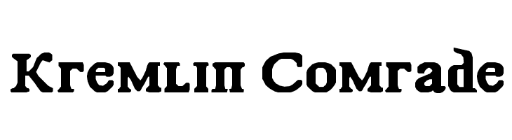 Kremlin Comrade  Free Fonts Download