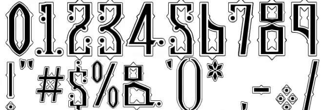 Kremlin Czar Font OTHER CHARS