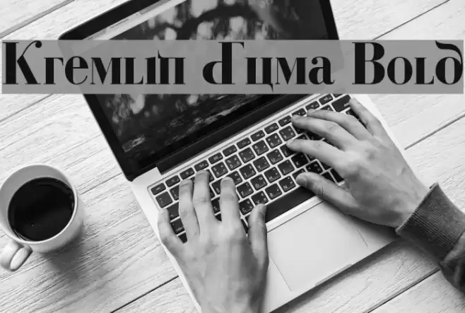 Kremlin Duma Bold Font examples