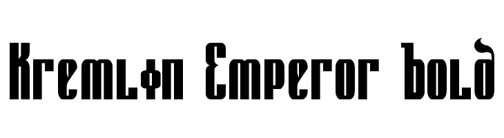 Kremlin Emperor Bold  नि: शुल्क फ़ॉन्ट्स डाउनलोड