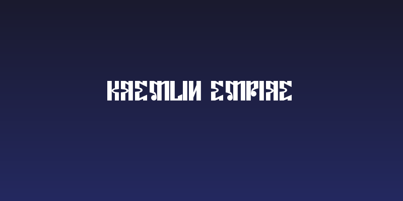 Kremlin Empire Social Header