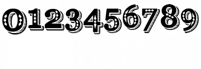 Kremlin Georgian I 3D Font OTHER CHARS