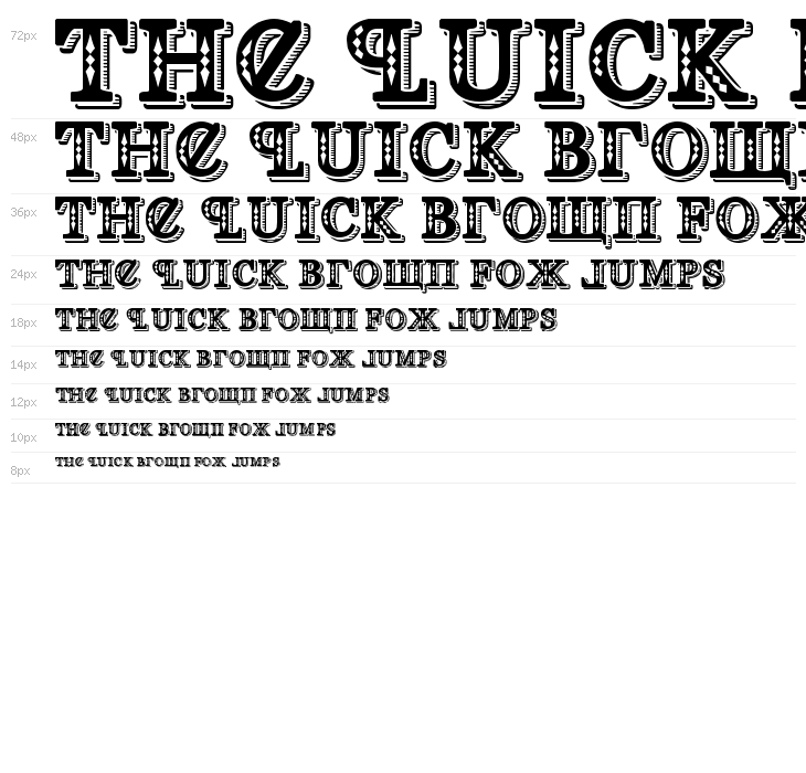 Kremlin Georgian I 3D Waterfall