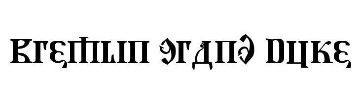 Kremlin Grand Duke  Free Fonts Download